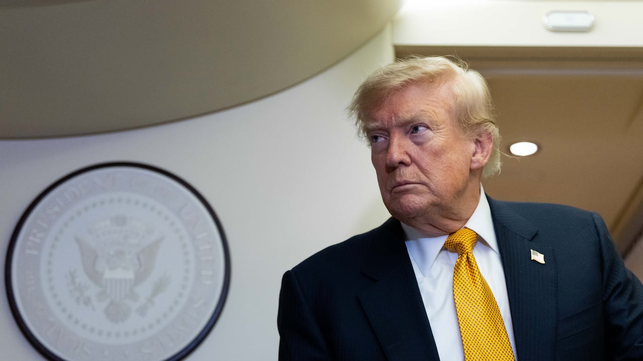 Donald Trump, presidente de Estados Unidos.