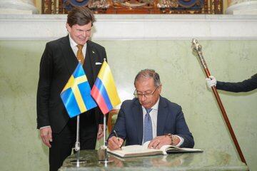 Presidente Gustavo Petro en Suecia