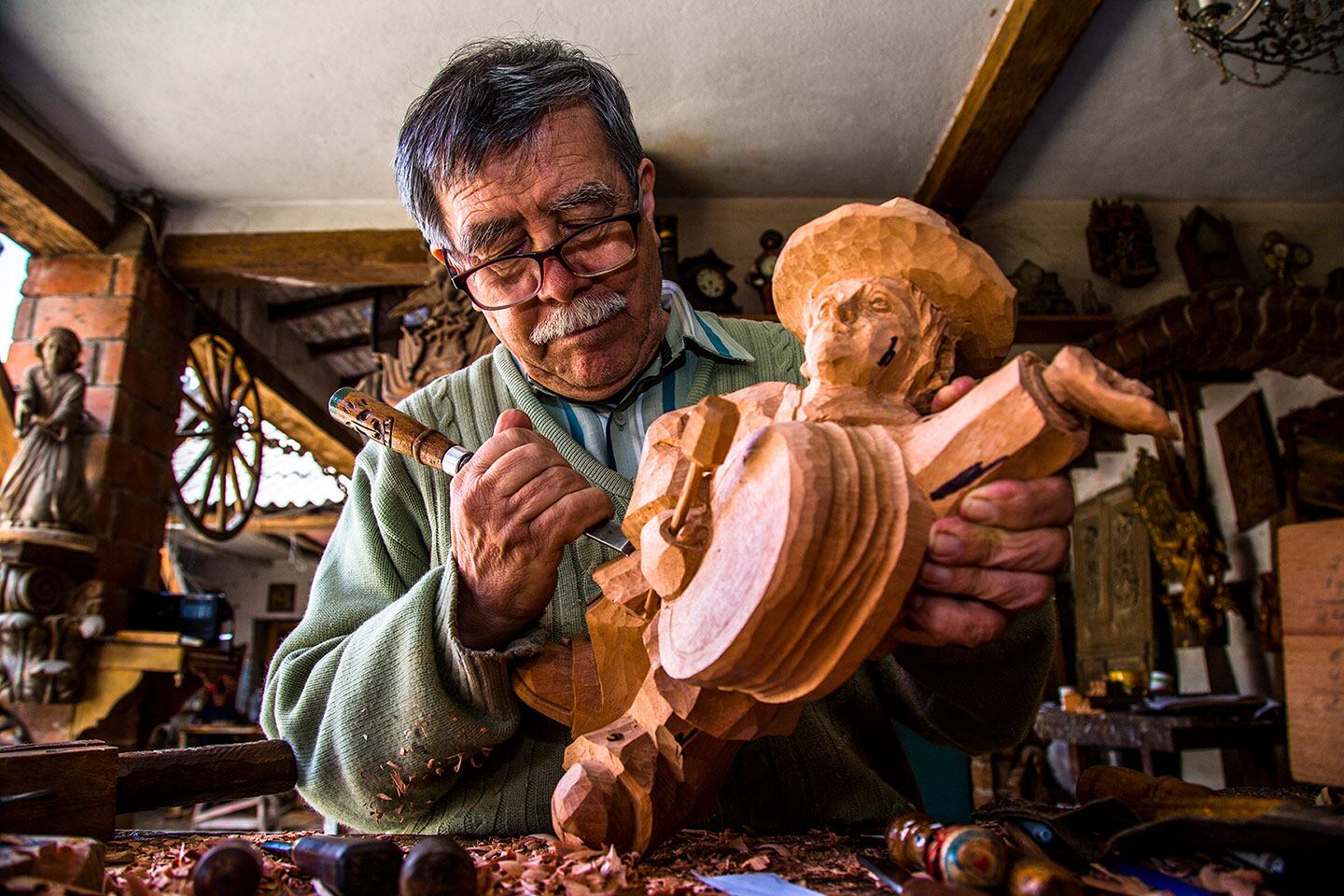 El comercio de artesanías es una de las principales actividades económicas de Pasto.