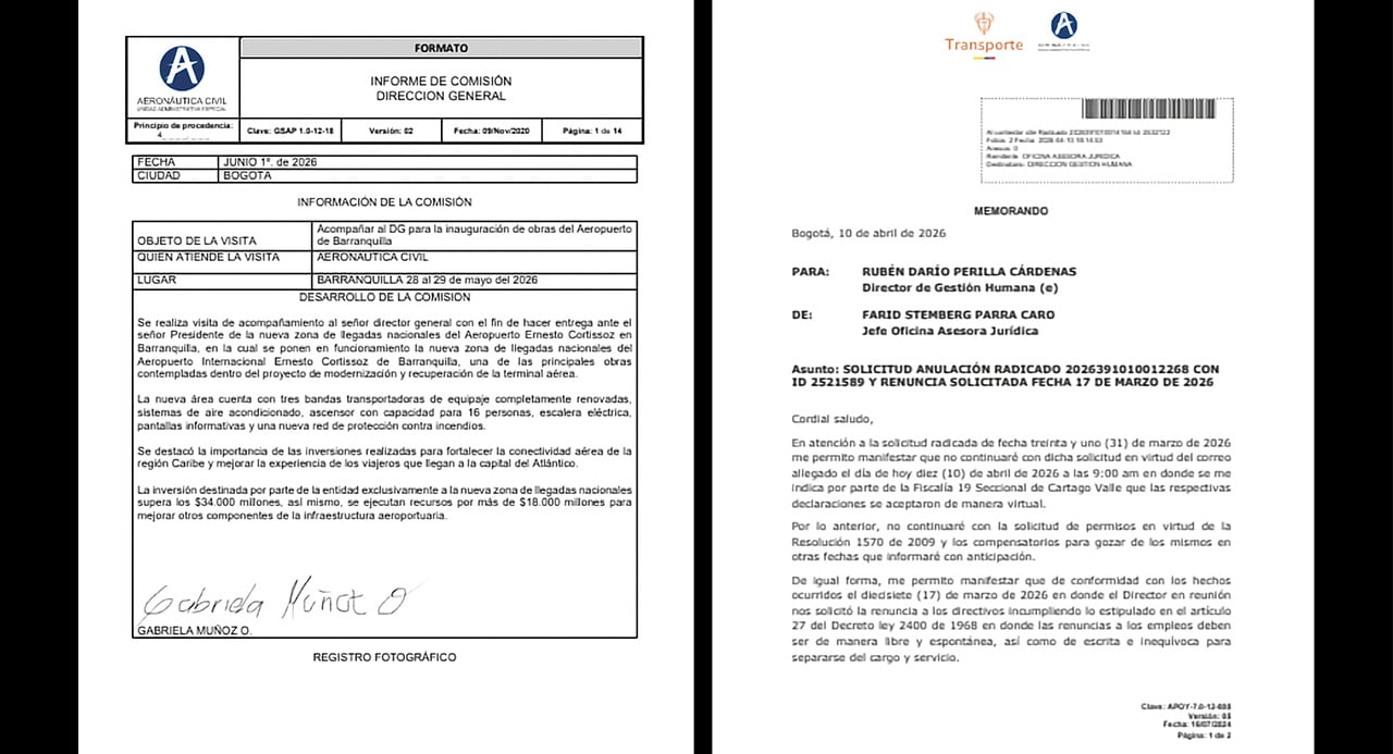 El documento menciona contratos del Centro de Investigación de Accidentes.