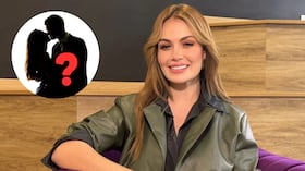 Sara Uribe se mostró enamorada en sus redes sociales.