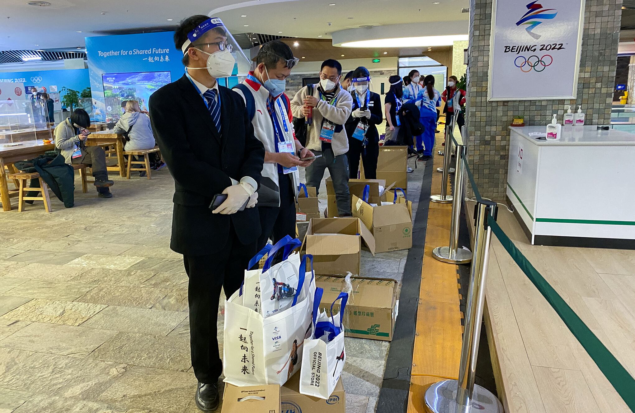 Dentro de la burbuja olímpica