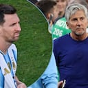 Lluvia de pronunciamientos por la muerte de Jorge Messi (der.) padre de Lionel Messi (izq.).