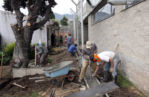 Avanzan las adecuaciones de una malla para proteger el lugar.