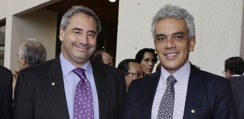 Carlos Enrique Cavelier y Ricardo Lozano.