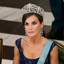 COPENHAGEN, DENMARK - NOVEMBER 06: Queen Letizia of Spain attends a gala dinner at the Christiansborg Palace on November 06, 2023 in Copenhagen, Denmark. (Photo by Carlos Alvarez/Getty Images)