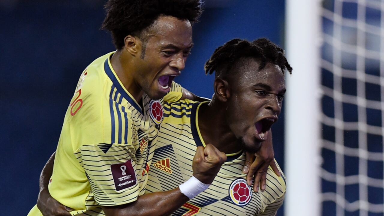 Juan Guillermo Cuadrado y Duván Zapata