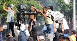En Cali se produjeron disturbios en varias partes del país durante el paro nacional. Foto: Mauricio Paz