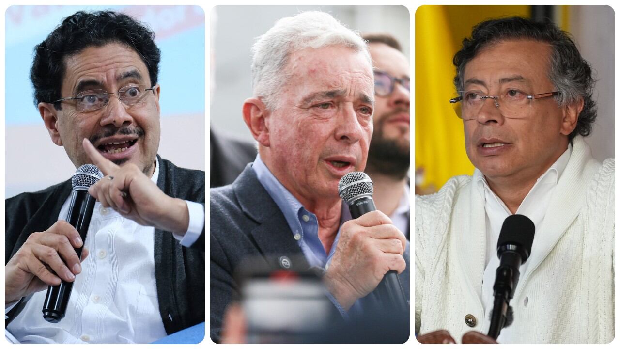 El expresidente Álvaro Uribe volvió a cargar contra Iván Cepeda y Gustavo Petro.