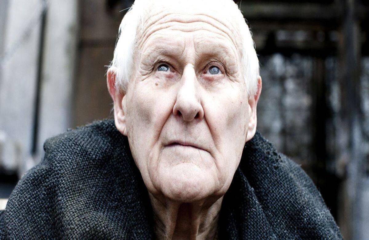 Peter Vaughan: Maestre Aemon Targaryen en la serie ' Game of Thrones'. (4 de abril de 1923 -6 de diciembre de 2016). Foto: AP. 