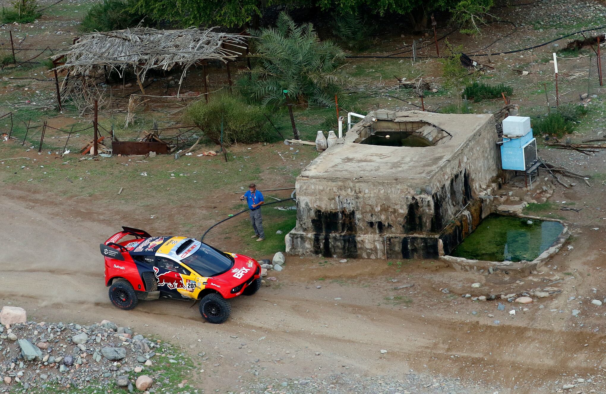 En imágenes : Los vehículos todoterreno compiten en el agotador Rally Dakar