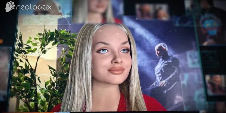 Realbotix presentó a Aria como una androide diseñada para establecer vínculos afectivos, sin fines sexuales y con énfasis en la asistencia emocional y personal.