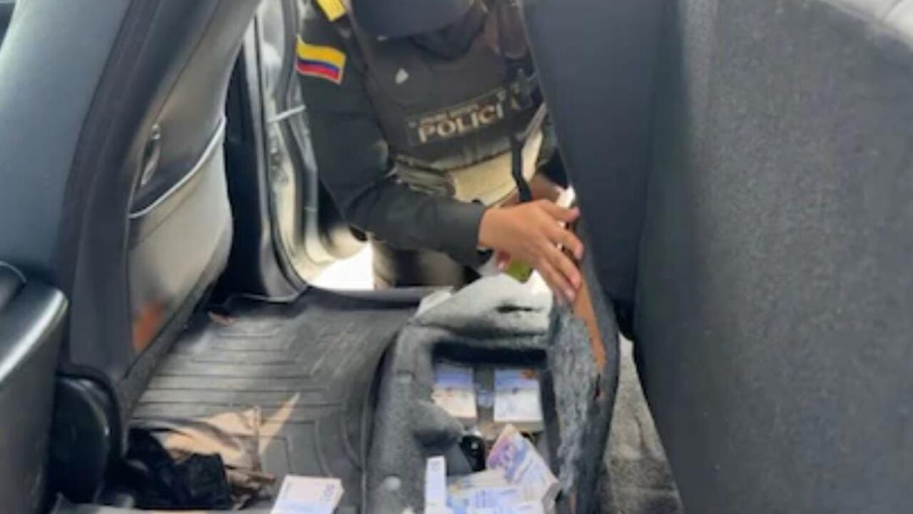Policía de Tránsito y Transporte incautó 300 millones de pesos en efectivo en Córdoba