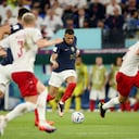 Soccer Football - FIFA World Cup Qatar 2022 - Group D - France v Denmark - Stadium 974, Doha, Qatar - November 26, 2022 France's Kylian Mbappe in action REUTERS/Kim Hong-Ji