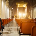 San Giovanni Laterano basilica, Rome Italy, during the Christmas