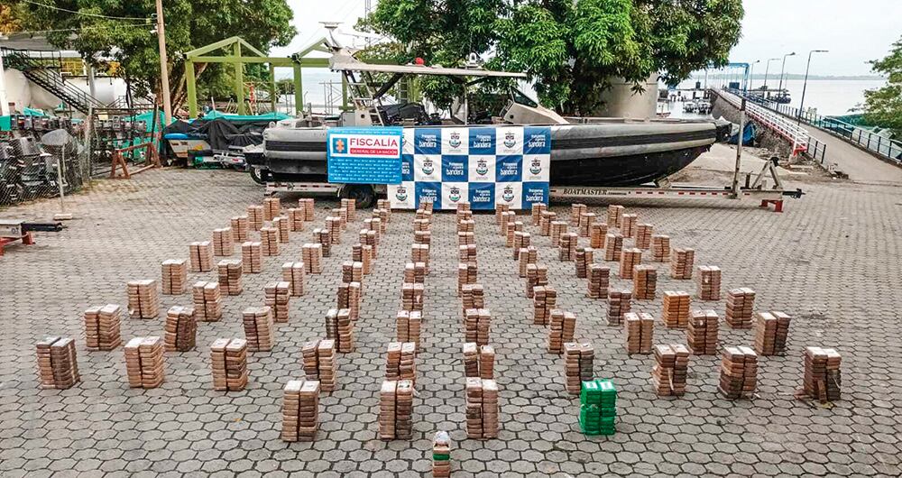 Capturas dadas por la Fiscalía.