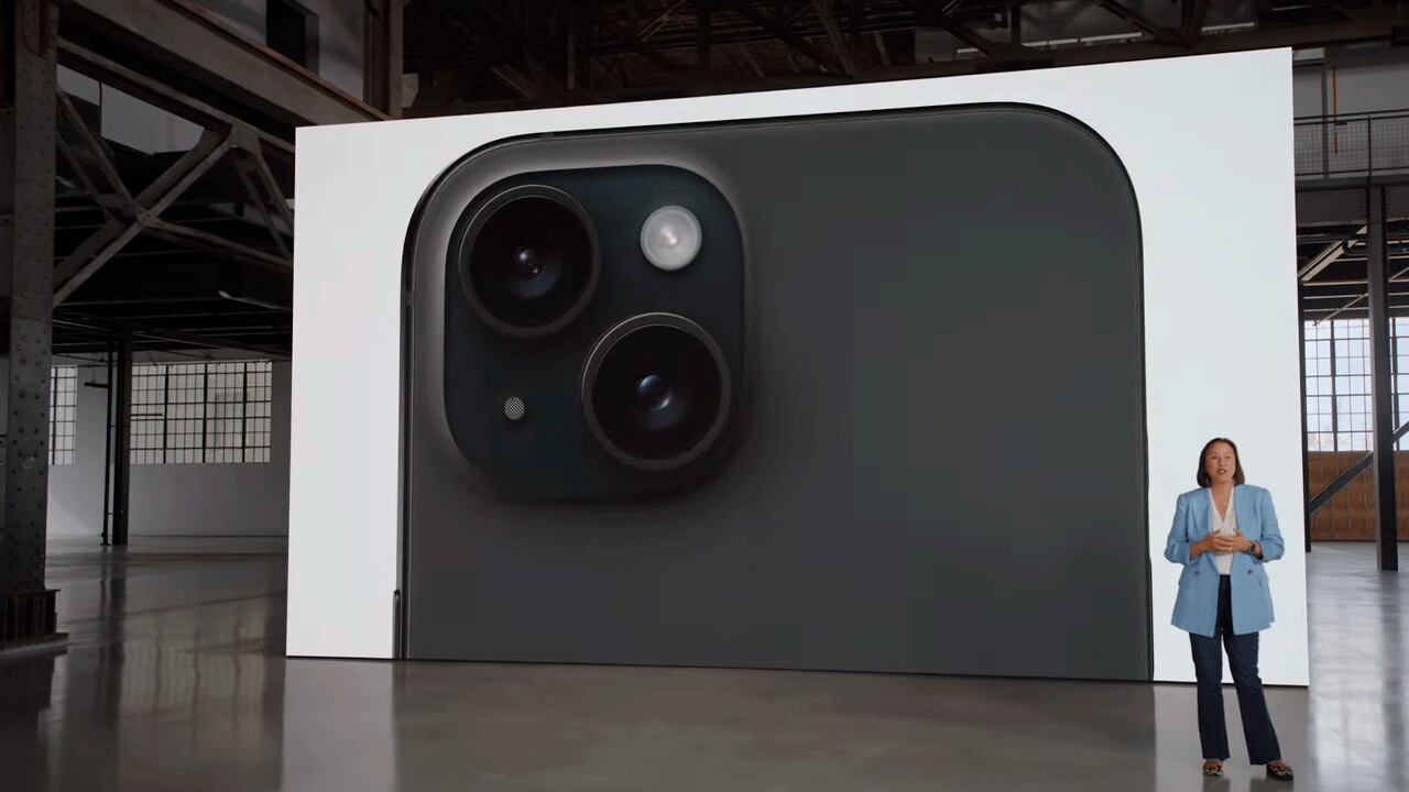 iPhone 15 presenta un sistema de cámara mejorado