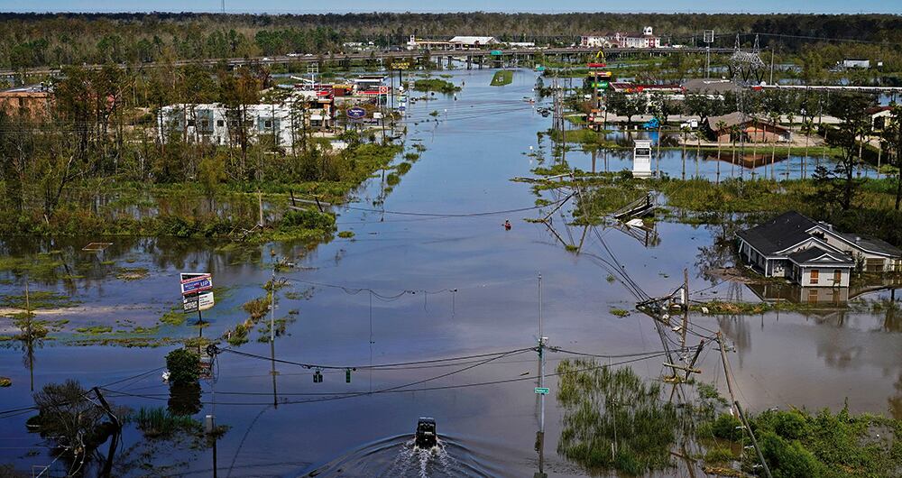 Las consecuencias que dejó el huracán Ida lo volverían en el desastre natural más costoso de la historia. Foto: AP