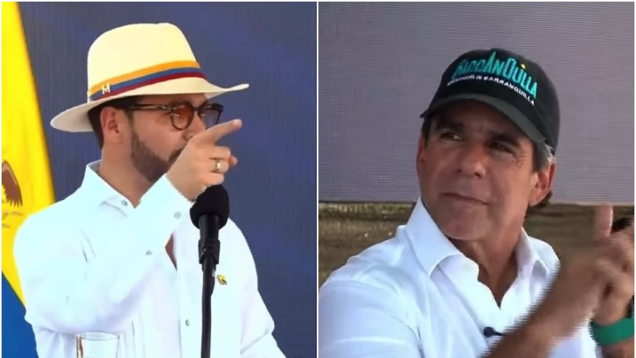 Abelardo De La Espriella y Alejandro Char.