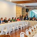 La reunión se llevó a cabo en el Salón Amarillo del Congreso y fue liderada por David Racero, presidente de la Cámara.