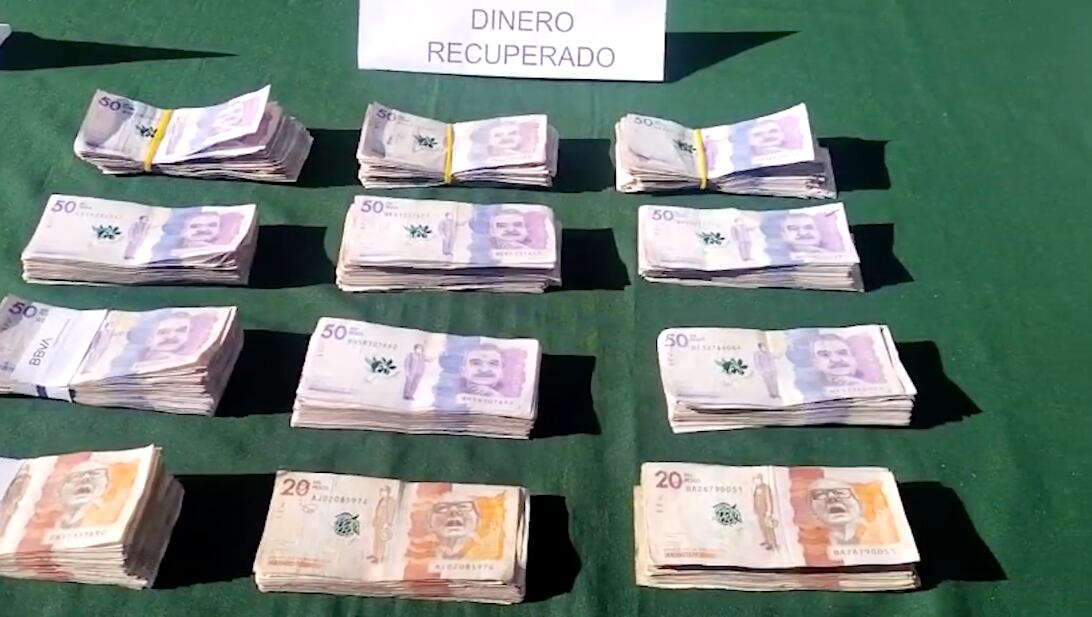 Dinero recuperado