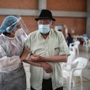 Vacunacion covid 3 edad
Coliseo del Tunal
Bogota 9 marzo 2021
Foto Esteban Vega La-Rotta