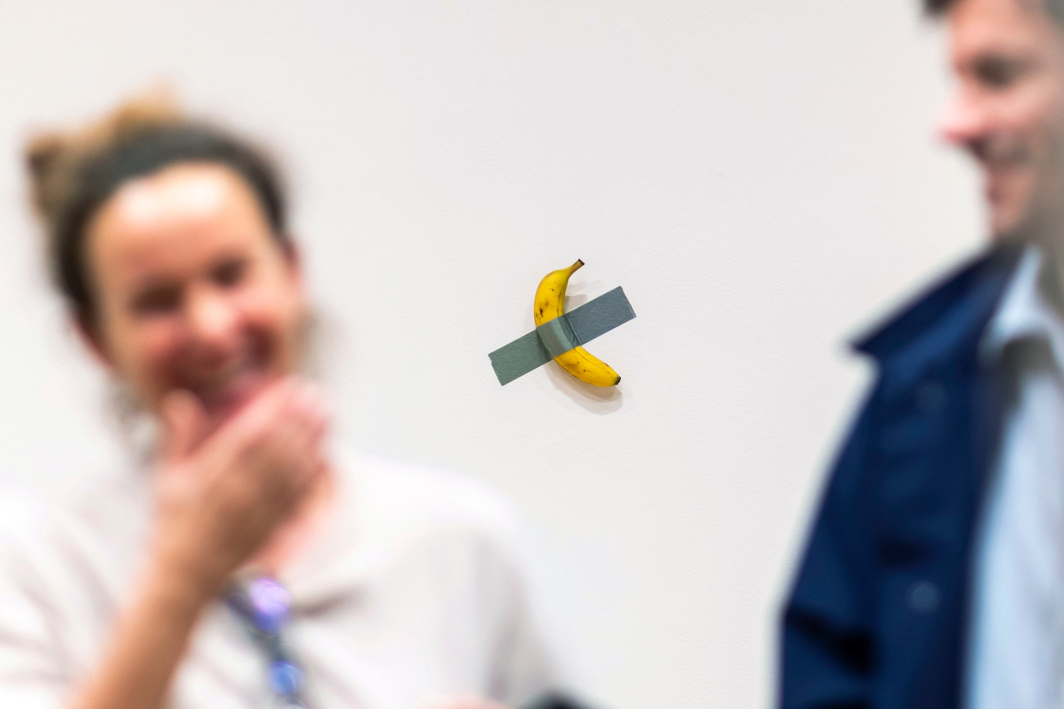 La obra de arte "Comedian"