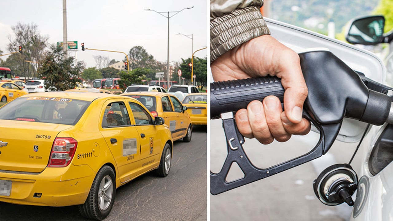 El subsidio a la gasolina para el conductor de taxi está quieto. El Ministerio de Transporte deberá sacar la lista de los conductores inscritos.