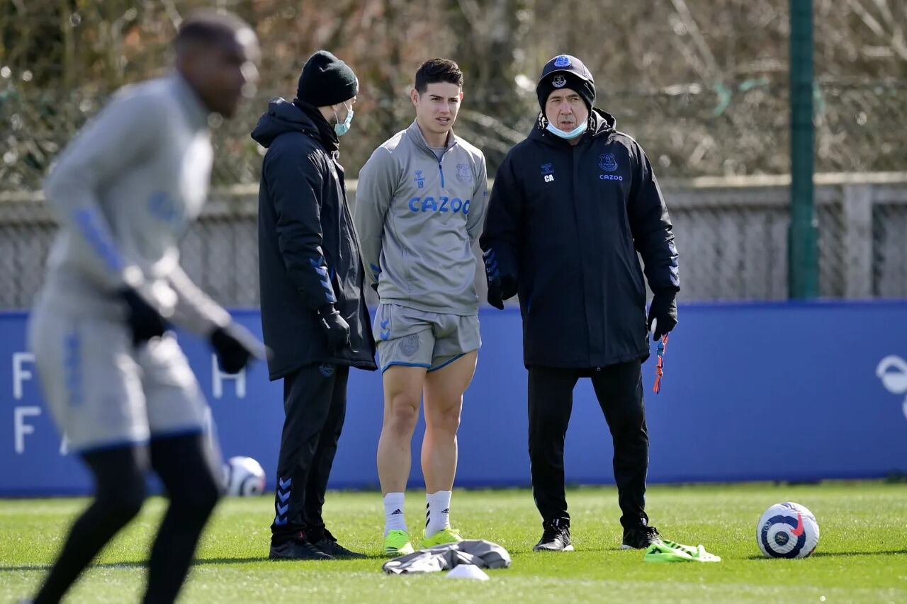 James vuelve a entrenar