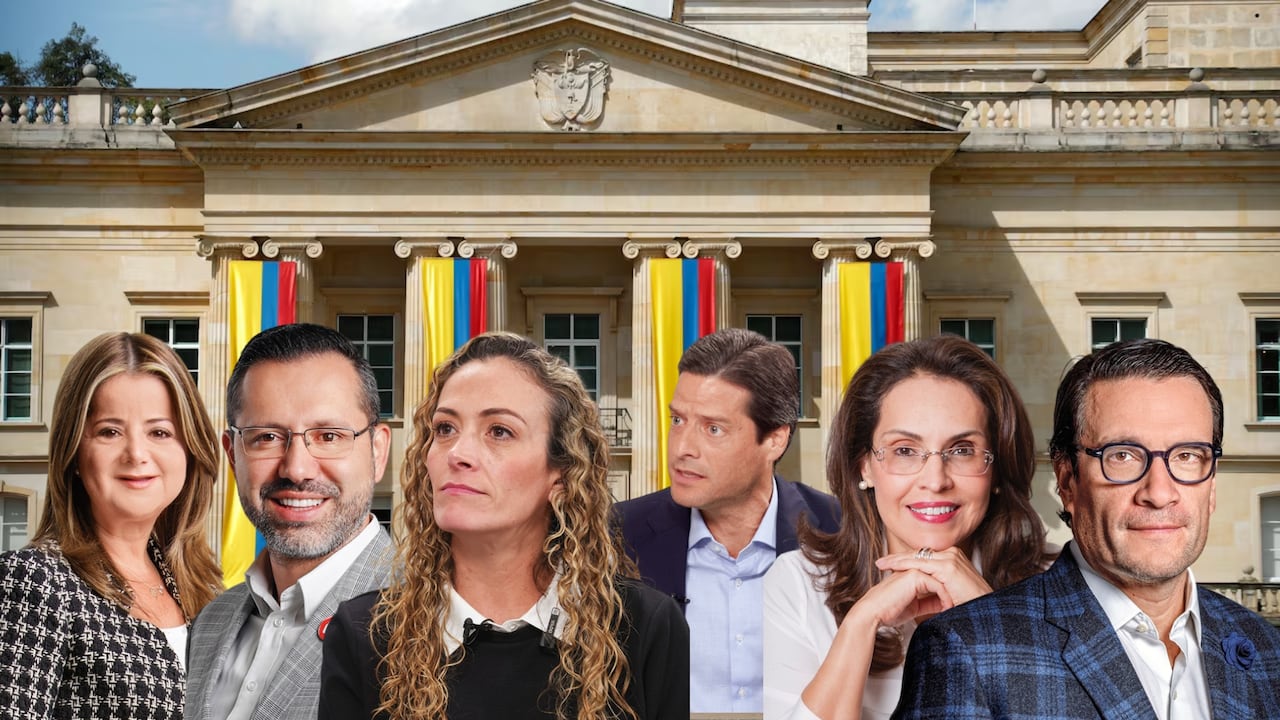 Elsa Noguera, Jaime Andrés Beltrán, Juliana Gutiérrez, Mauricio Gómez, Viviane Morales e Iván Cancino.