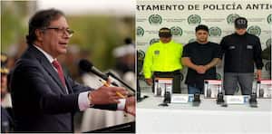 Presidente Gustavo Petro y alias El Gato