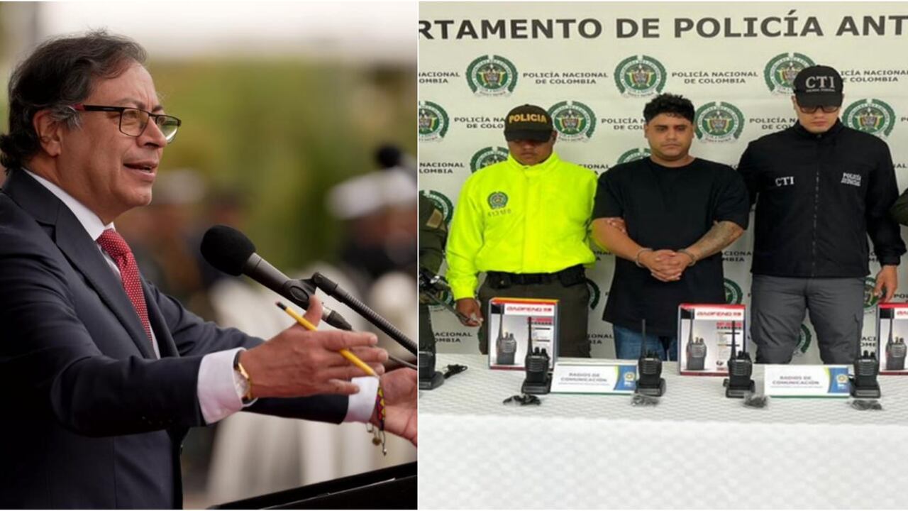 Presidente Gustavo Petro y alias El Gato