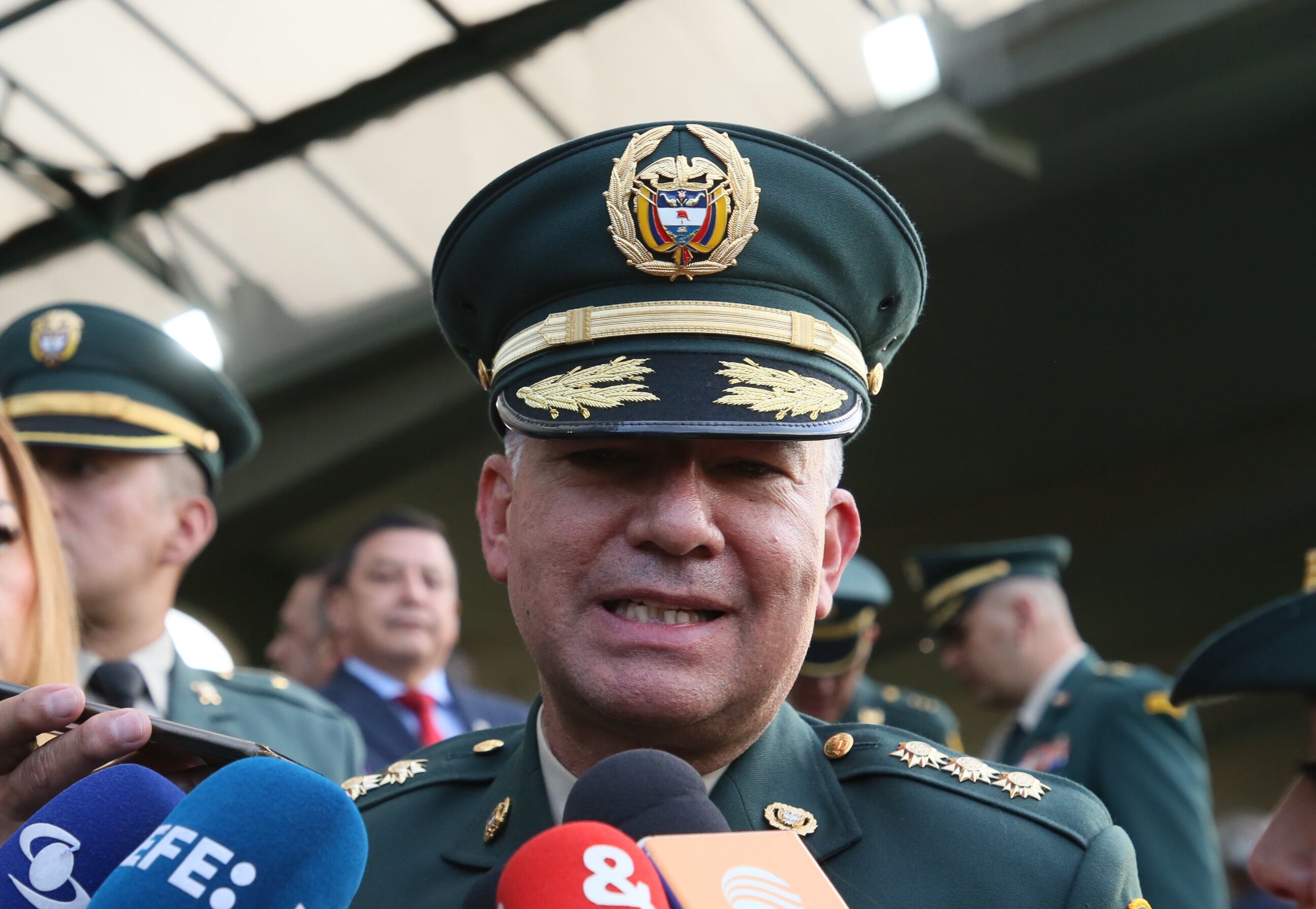 Ceremonia de posesionó al nuevo comandante del Ejército, el general Emilio Cardozo