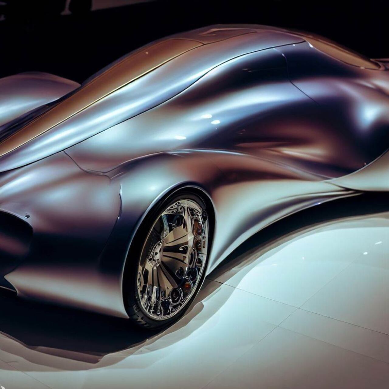 Así se verían los carros del futuro según la inteligencia artificial.