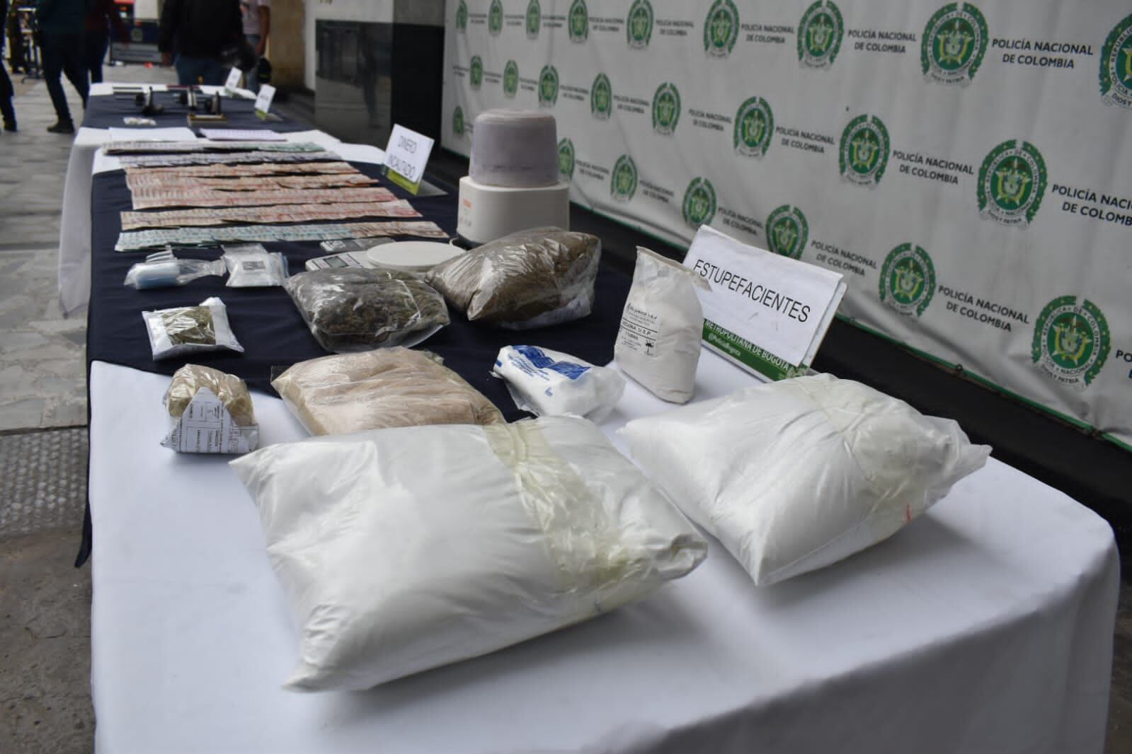 Golpe a El Mesa, una estructura, según la Policía, dedicada al homicidio y tráfico de drogas en Bogotá.