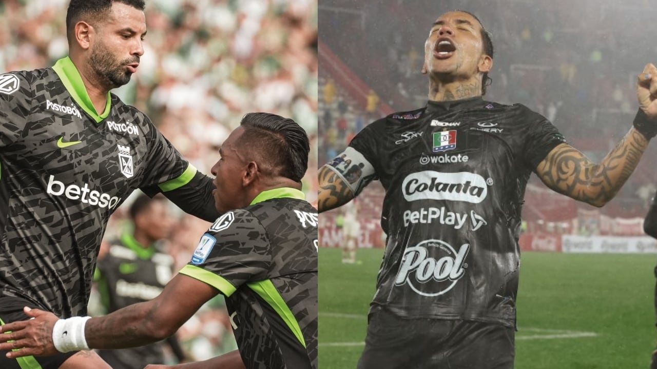 Edwin Cardona, Alfredo Morelos y Dayro