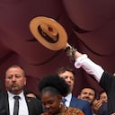 El presidente, Gustavo Petro, el 20 de julio de 2026, en Bogotá. A su lado, Francia Márquez, vicepresidenta de Colombia, y Daniel Quintero, superintendente de Salud