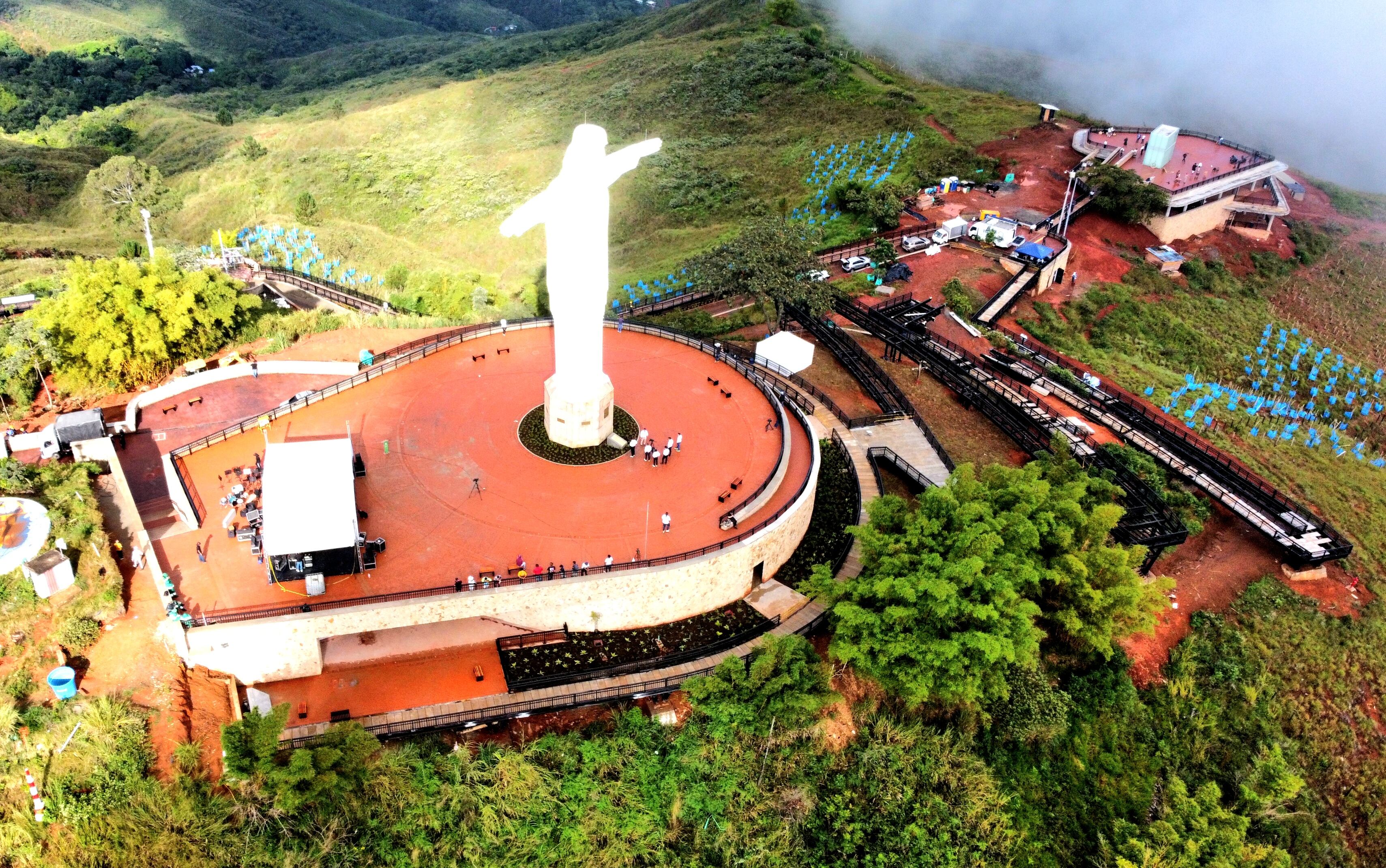 Reapertura del monumento a  Cristo Rey de Cali