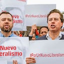 Carlos Fernando y Juan Manuel buscan enarbolar de nuevo las banderas de su padre Luis Carlos, asesinado por el narcotráfico en 1989.