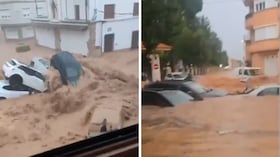 Los equipos de emergencia trabajan para recuperar las zonas afectadas por las lluvias.