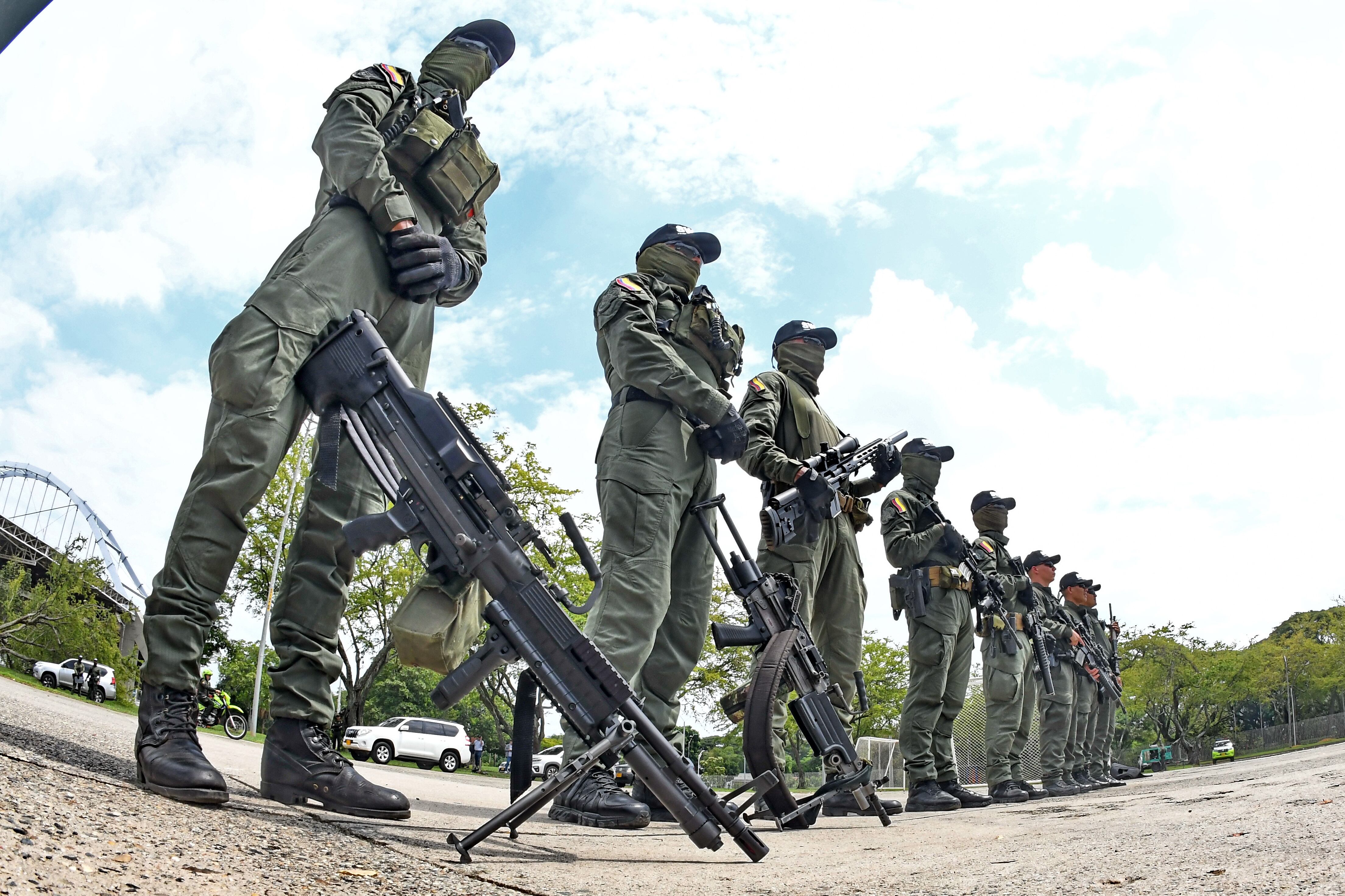 Estos son los 4000 policías que custodiarán Cali durante la COP16 , Fotos Wirman Rios, Octu 12 de 2024, EL PAIS