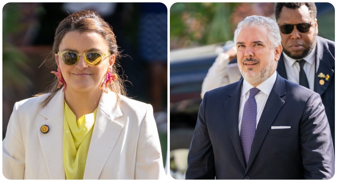 La vicepresidenta de Ecuador y el expresidente colombiano asistieron al evento