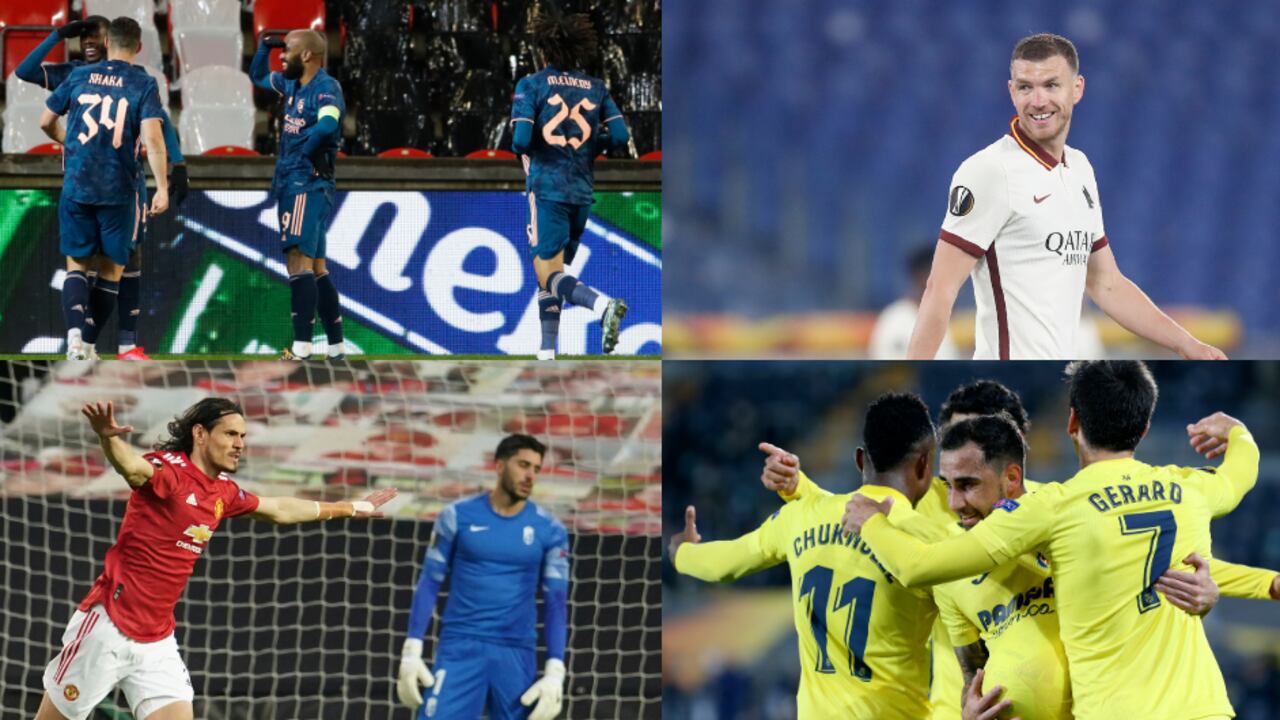 Semifinalistas de la Europa League.