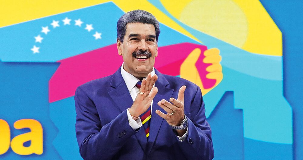 Maduro celebró la inhabilitación de María Corina Machado y retó a Estados Unidos, que amenaza con sanciones.