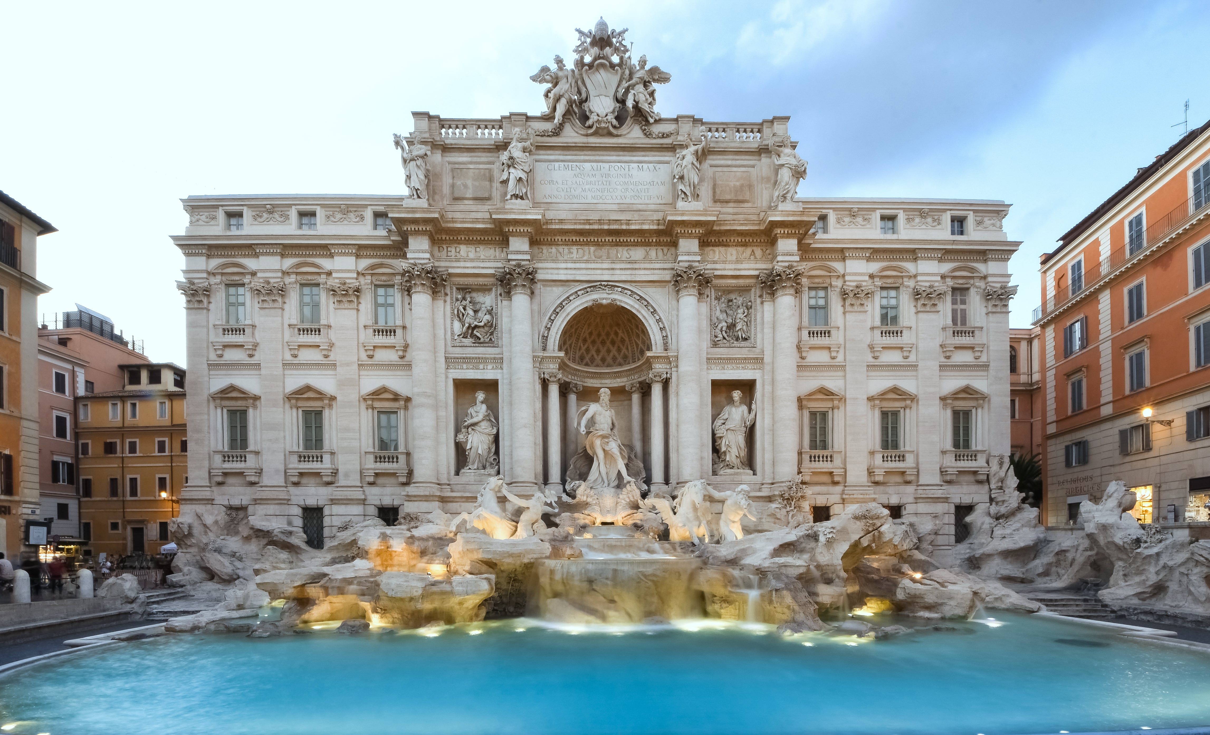 Planean cobrar un euro a los visitantes de la Fontana di Trevi.
