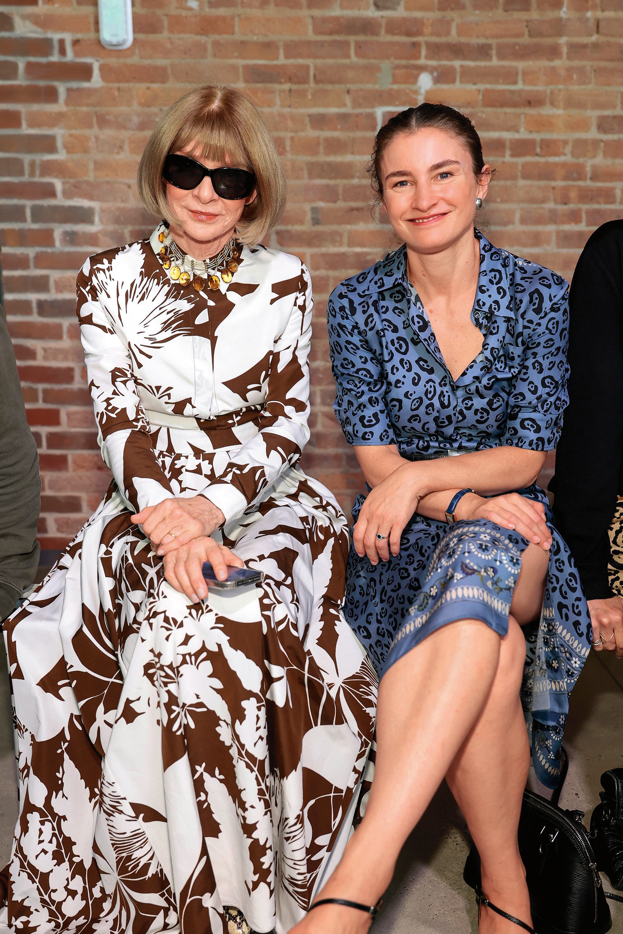 Anna Wintour, editora global de Conde Nast, y Chloe Malle, actual jefe editorial de Vogue.