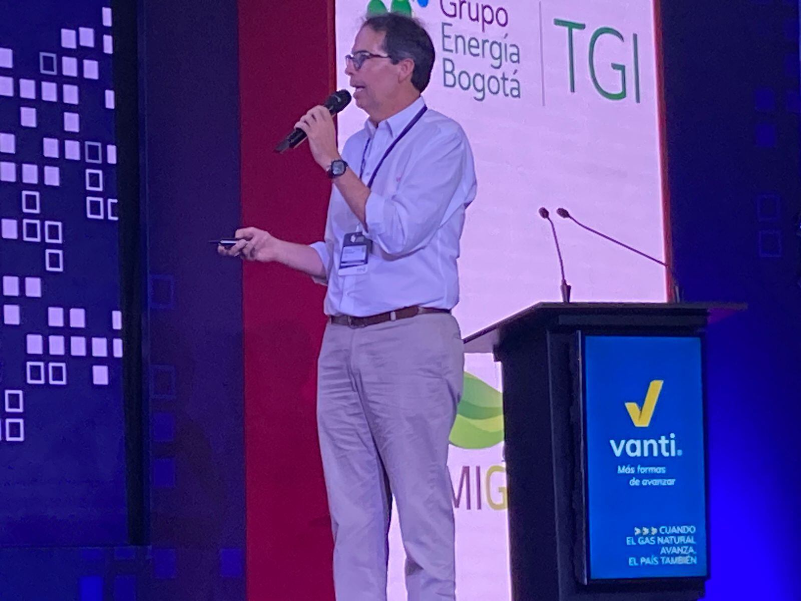 Presidente del Grupo Vanti, Rodolfo Anaya