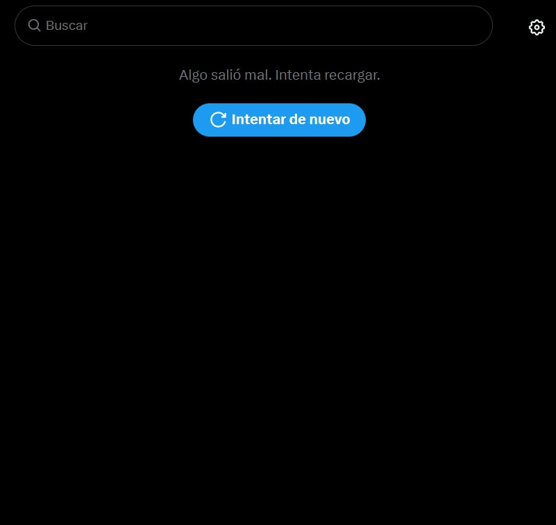 La plataformas estaría teniendo problemas para cargar sus contenidos.