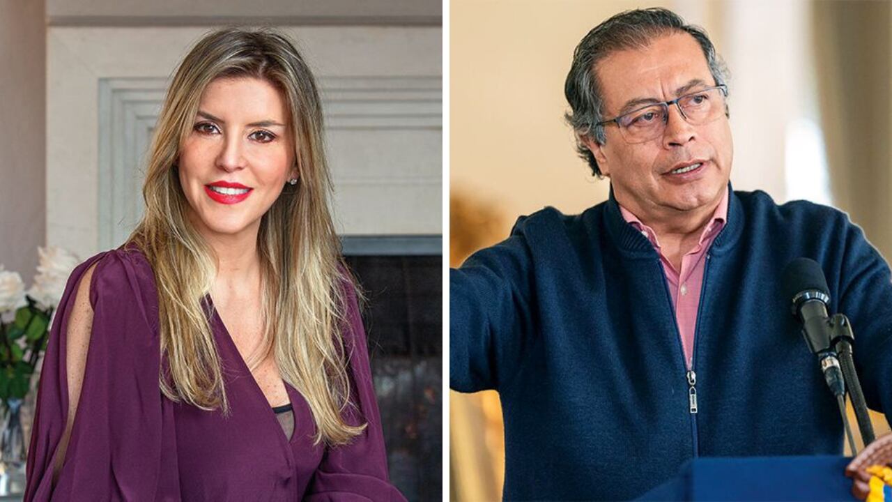 Ángela Benedetti volvió a lanzar un sablazo en contra del presidente Gustavo Petro.