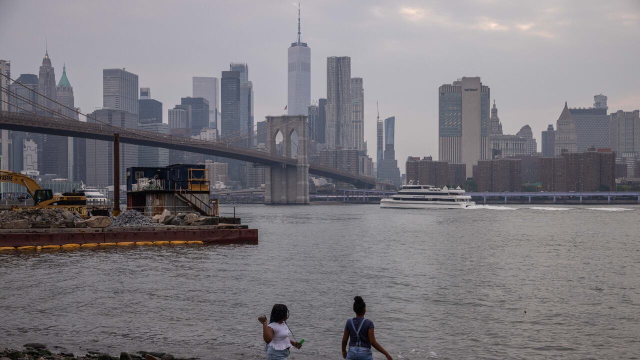 Los incendios forestales han afectado la calidad del aire en varias ciudades de Estados Unidos. Foto: AFP.